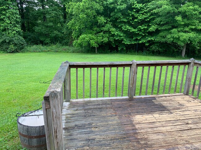 Back yard - 125 Pinehurst Dr
