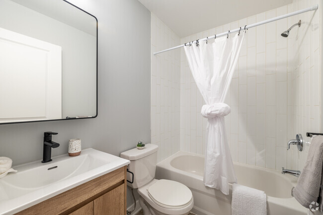 Studio, 1BA - 291SF - Bathroom - ALMA Sandy Hill