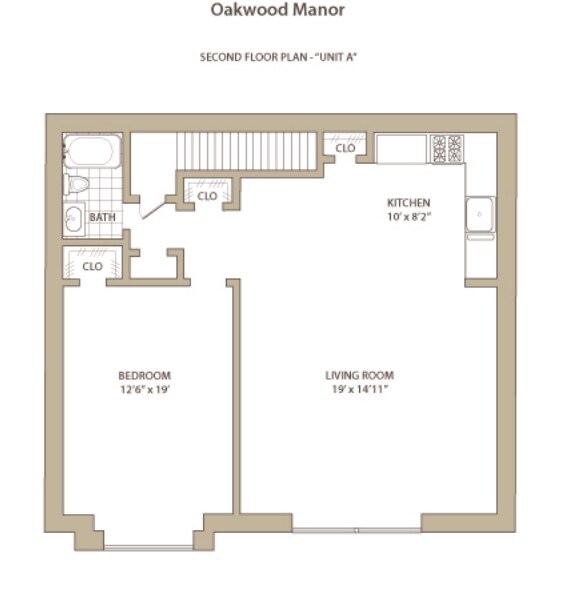 1BR/1BA - Oakwood Manor Senior Community