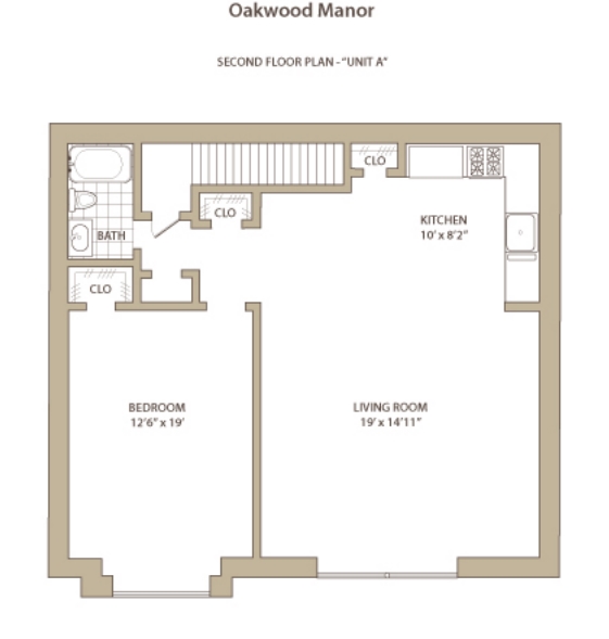 1BR/1BA - Oakwood Manor Senior Community