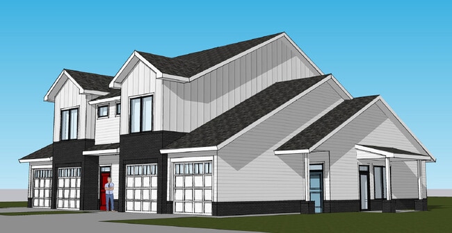 Copperfields Court 4 Plex Exterior - Copperfields Court