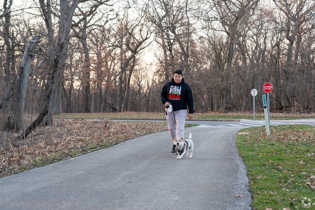 Steger's Thorne Creek Trail System offers the perfect spot to walk, run, or bike.