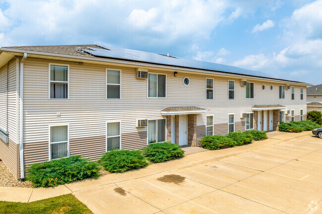 Exterior of Campus View - Campus View and Kirkwood Court