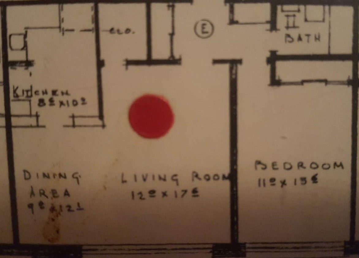 Floor Plan - 1600 Hinman Ave