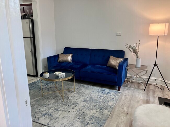 living room from front door - 2447 N Harding Ave