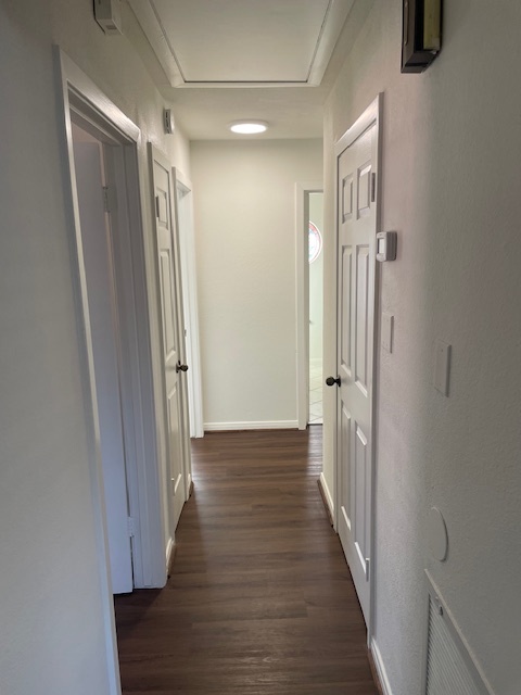 Hallway - flooring through out - no carpet - 3706 Murworth Dr