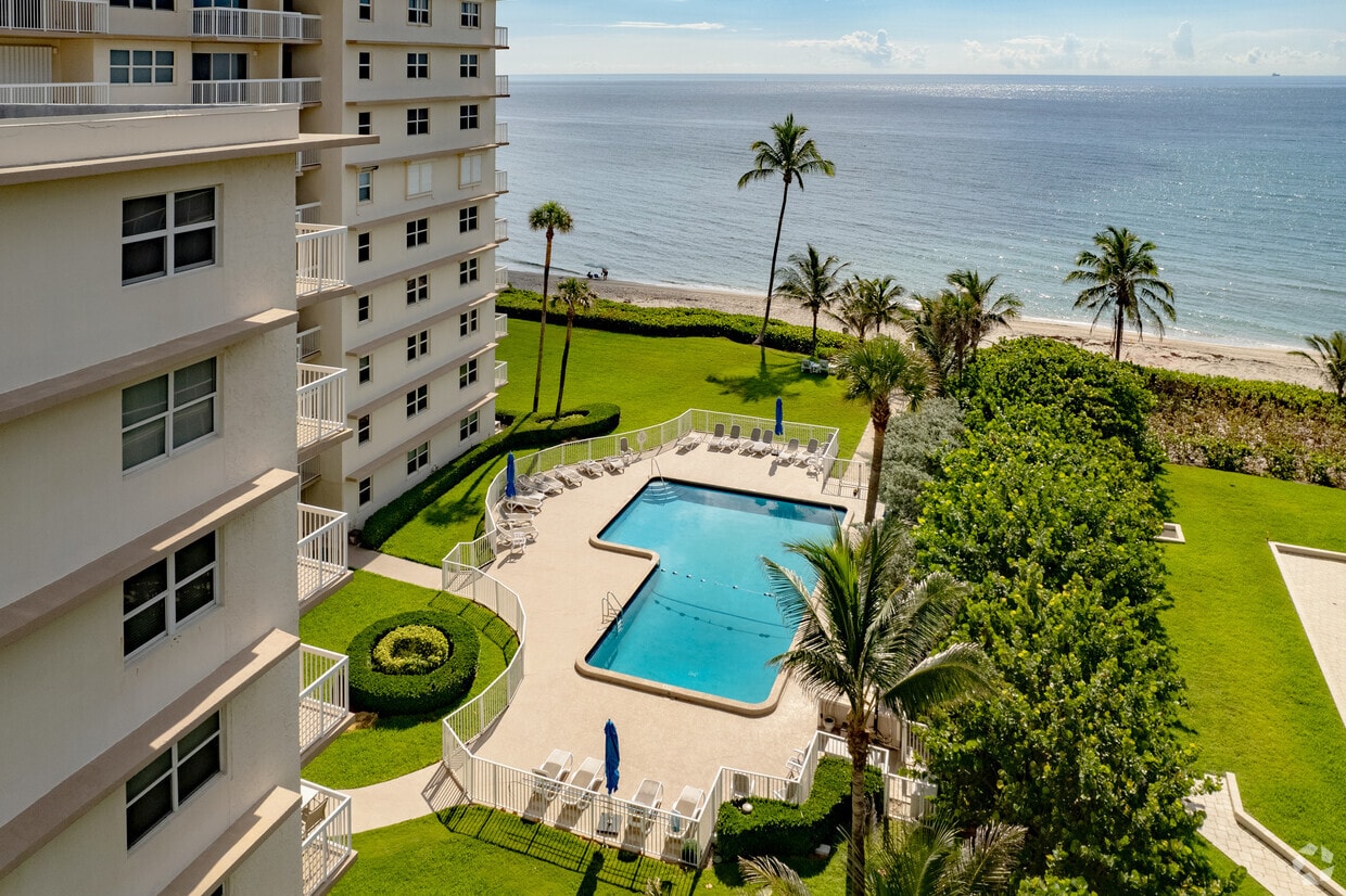 Aerial Photo - Ocean Hillsboro Condominiums