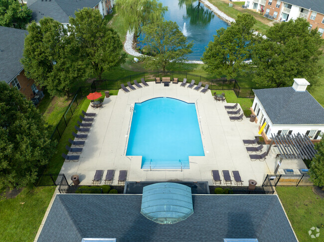 Pool - Birds Eye View - Alexander Court