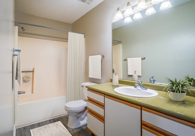Bathroom with Bathtub - Brookside Apartments