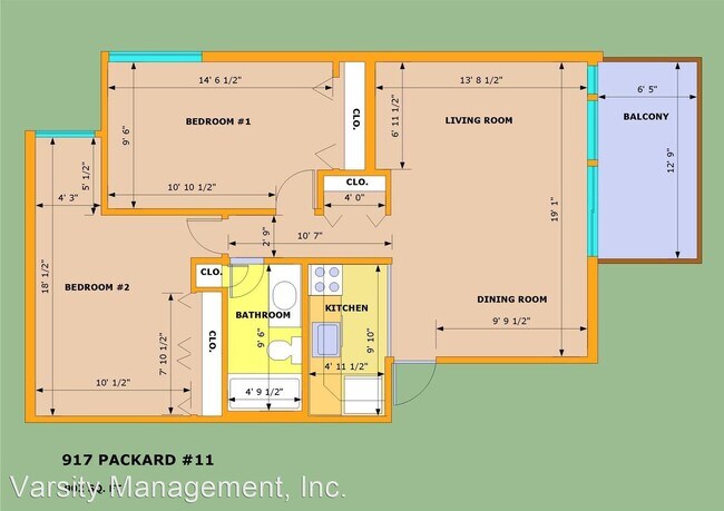 Foto del edificio - 2 br, 1 bath Apartment - 917 Packard 917 P...