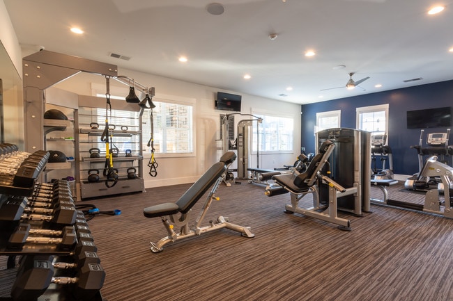 Fitness Center - The Cottages at Knightdale Station