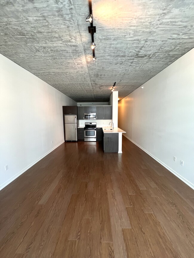 Living/kitchen - 1345 S Wabash Ave