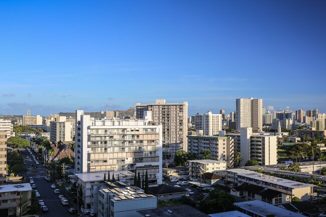 View from Living Room - 1702 Kewalo St