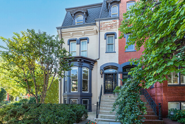 Main Entrance to tthis 2-level property in virbrant Logan Circle location! - 1302 R St NW