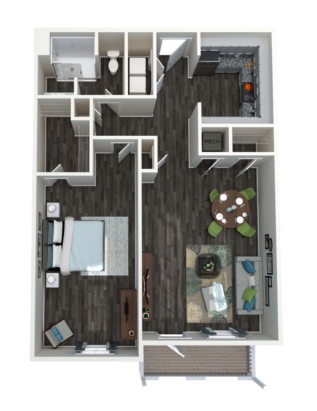 Interior Photo - Precedent Flats