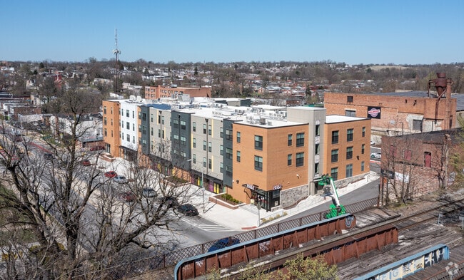 Aerial Photo - Walbrook Mill Apartments
