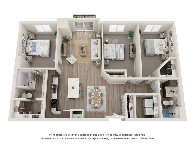 Interior Photo - 10Bedrock Apartments