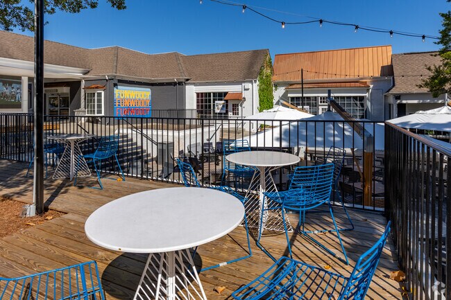 Outdoor Entertainment Area at The Village Dunwoody.