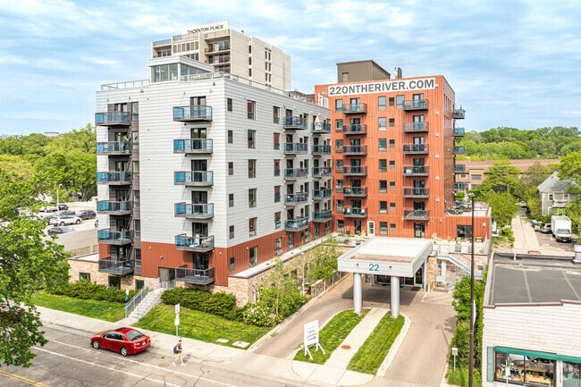 Front of building - 22 on the River