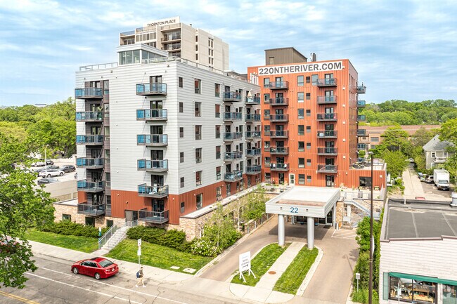 Front of building - 22 on the River