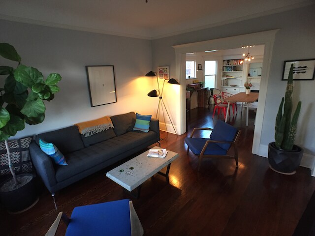 Living Room looking into Dining Room - 2914 Chestnut Street