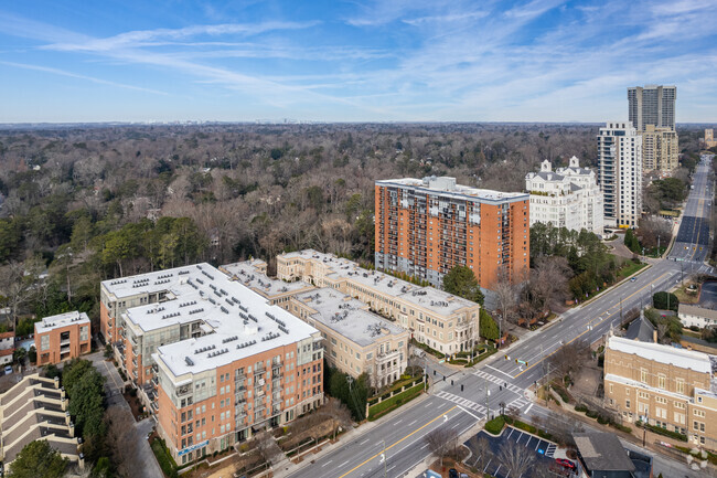 Aerial Photo - Regents Park at Peachtree Battle