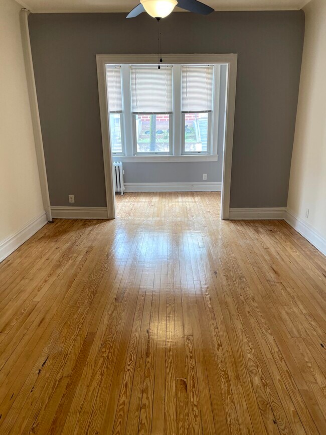 Living Room into Office - 417 Liberty Ave