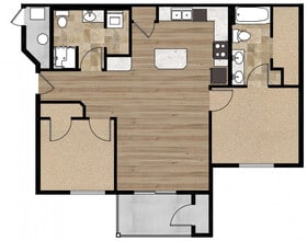 933 square feet - Seasons on Skyline