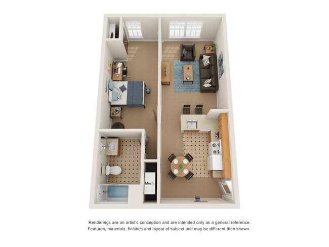 Interior Photo - Traverse Commons