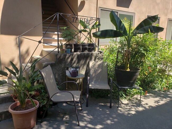 space for tenant chairs, tables and barbecues - 1630 T St