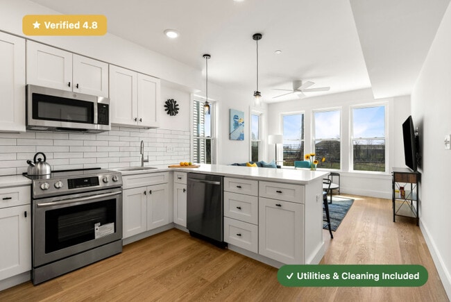 Photo - Furnished Private Bedroom with Private Bath in East Boston! Apartment