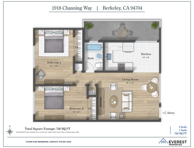 Foto del edificio - 1918 Channing Way