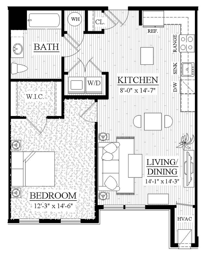 Floorplan - Southside Lofts at Town Center