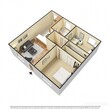 2 Bedroom 1 Bathroom