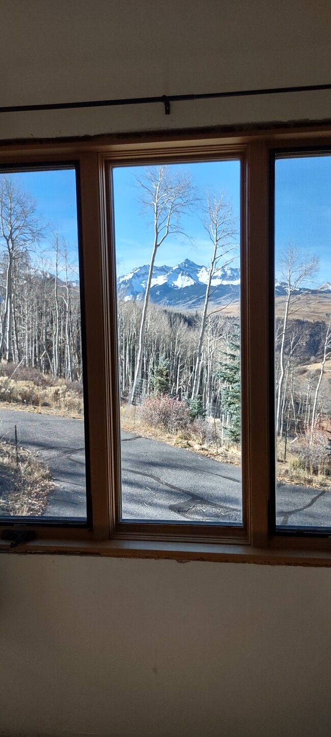 view of Mt Wilson Peak from the living room - 114 Aldasoro Rd