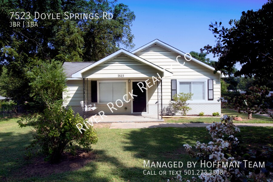 7523 Doyle Springs Road LEASE PENDING House Rental in Little Rock