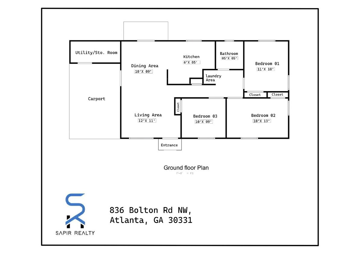 Building Photo - Charming 3-Bed, 1-Bath Gem in Atlanta's Vibrant NW - 875 Sq Ft of Cozy Comfort!