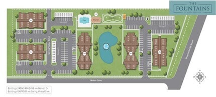 Site Overview and Addresses - Fountains at Cool Springs