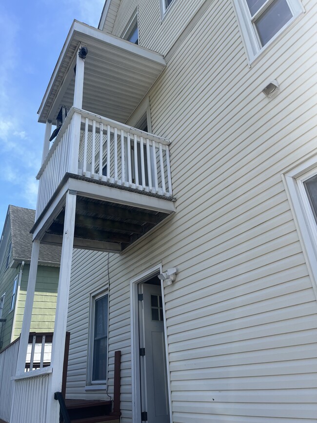 Back porch - 127 Peck Ave