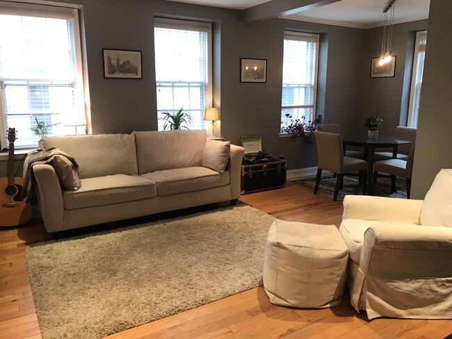 Living room and dining nook - 3821 39th St NW