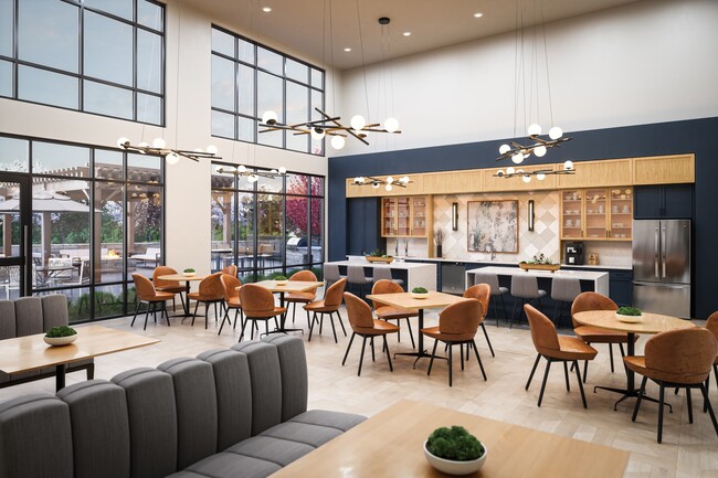 Indoor Gathering Space - Viva Bene 55+ Active Adult Apartment Homes