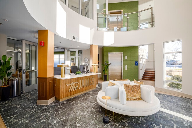 Lobby - The James Apartments