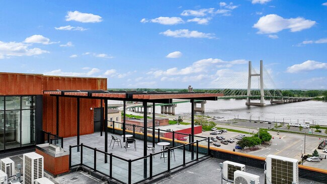 Terraza en la azotea - Urbane424 Apartments