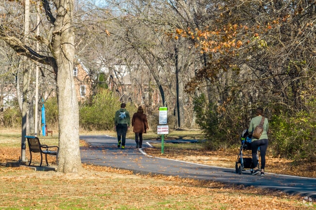 Lebanon residents love the 2.5 mile of paved walkway at the Don Fox Park in Lebanon.
