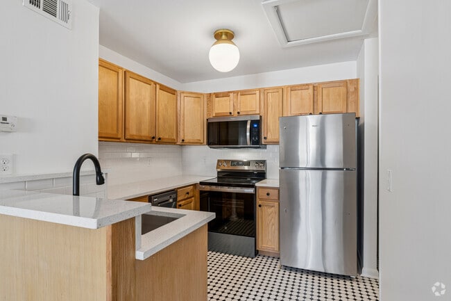 Parkside 2BR, 1BA - 1,220SF - Kitchen - Parkside Flats