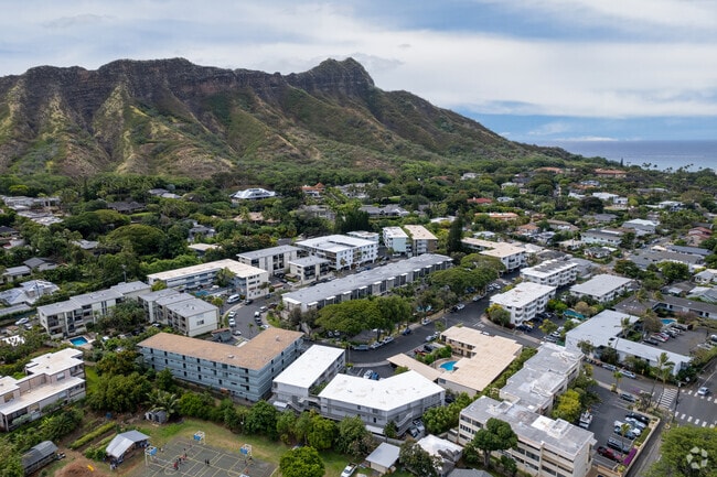 Aerial Photo - Diamond Head Lanai