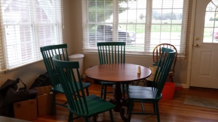 Sunroom/Breakfast Room - Graduate Student Farmhouse at UIUC