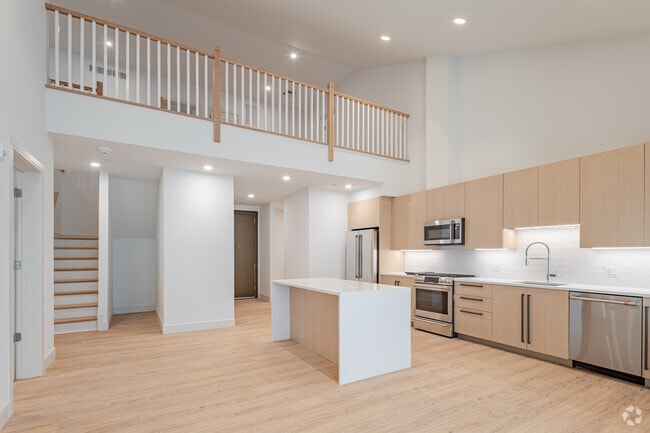 1BR, 2BR + Den + Loft - 1,743SF - Kitchen/Living Room - The 545