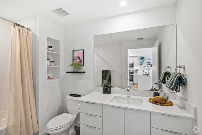 The Vine 2BR, 2BA - 977SF - Bathroom - The Spruce