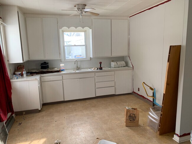 Kitchen- need to finish paint, new appliances - 240 Willow Ave